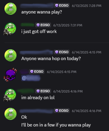Discord community chat